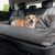 PupProtector™ Faux Leather Memory Foam Dog Car Bed - Slate Grey