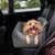 PupProtector™ Faux Leather Memory Foam Dog Car Bed - Slate Grey