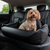 PupProtector™ Faux Leather Memory Foam Dog Car Bed - Black