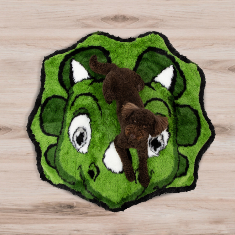 PupRug™ Memory Foam Dog Bed & Play Mat - Dinosaur