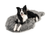 PupRug™ Faux Fur Orthopedic Dog Bed Cover - Curve Charcoal Grey (Bed Not Included)