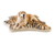 PupRug™ Animal Print Memory Foam Dog Bed Cover - Tiger Faux Print (Bed Not Included)