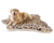 PupRug™ Animal Print Memory Foam Dog Bed Cover - Cheetah Faux Print (Bed Not Included)