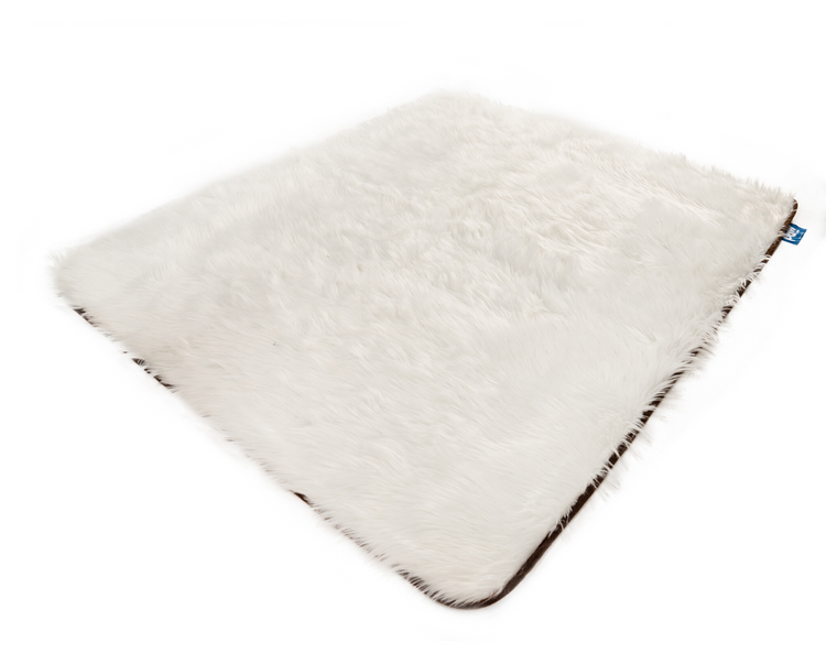 Polar White Blanket on White