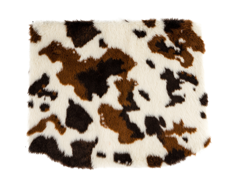 Brown Cowhide Topper