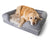 PupLounge™ Memory Foam Bolster Bed & Topper