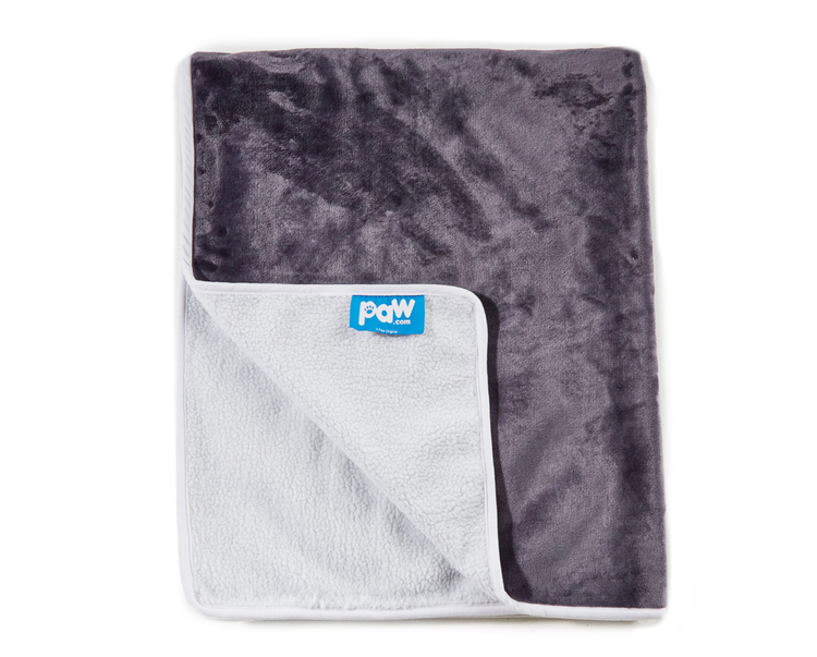 PupProtector™ Waterproof Throw Blanket - Grey Velvet