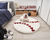 PupRug™ Faux Fur Orthopedic Dog Bed - Baseball