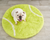 PupRug™ Faux Fur Orthopedic Dog Bed - Tennis Ball