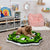 PupRug™ Memory Foam Dog Bed & Play Mat - Dinosaur